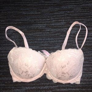 PINK Date Push-Up Bra Shell Pink
